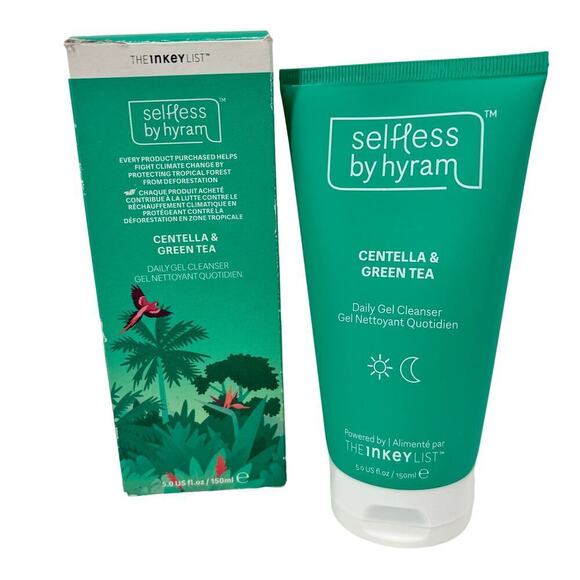 Selfless Hyram Centella & Green Tea Daily Gel Face Neck Cleanser 5 oz New in Box - Picture 1 of 4
